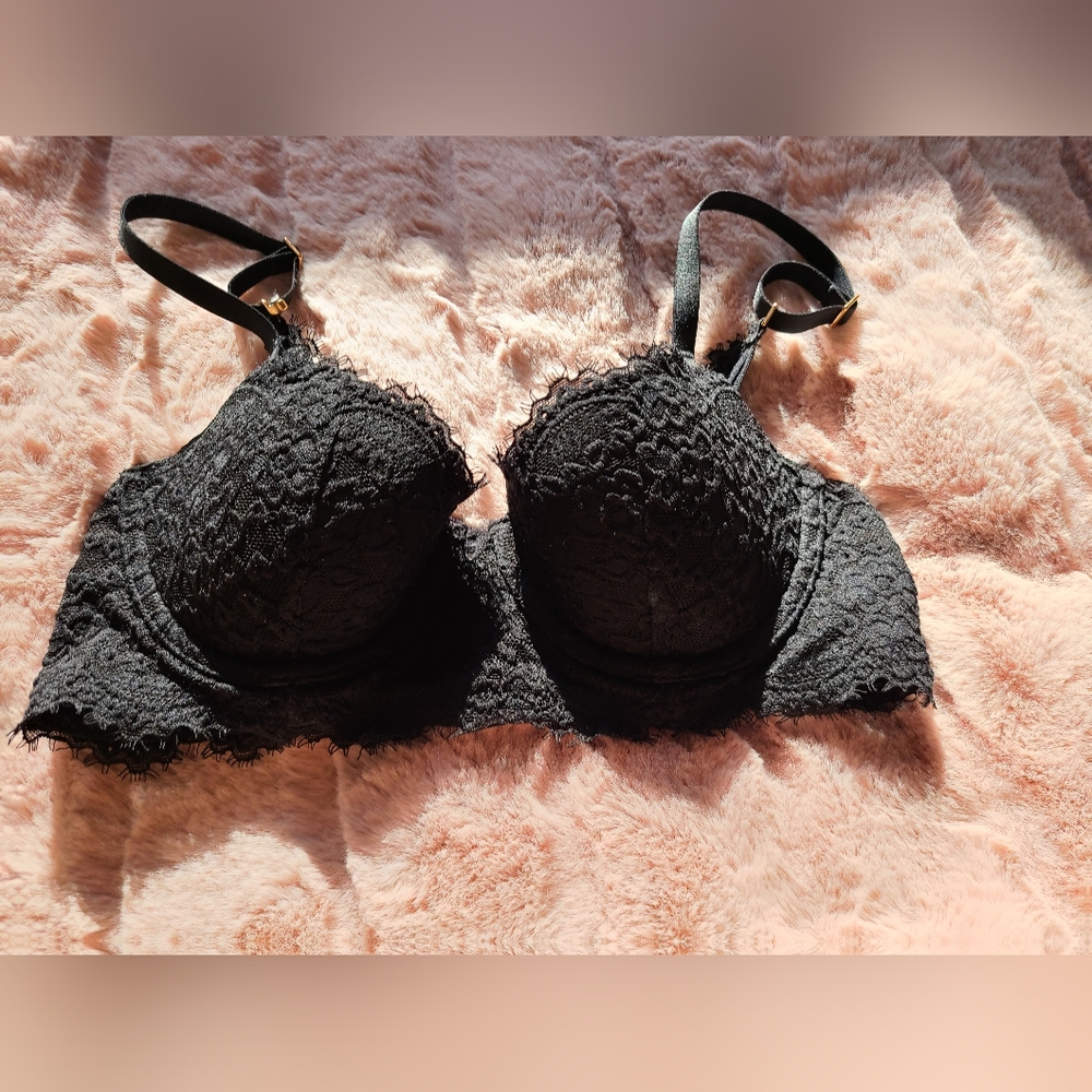 Aerie real power balconette bra 32b convertible to racerback lightly lined